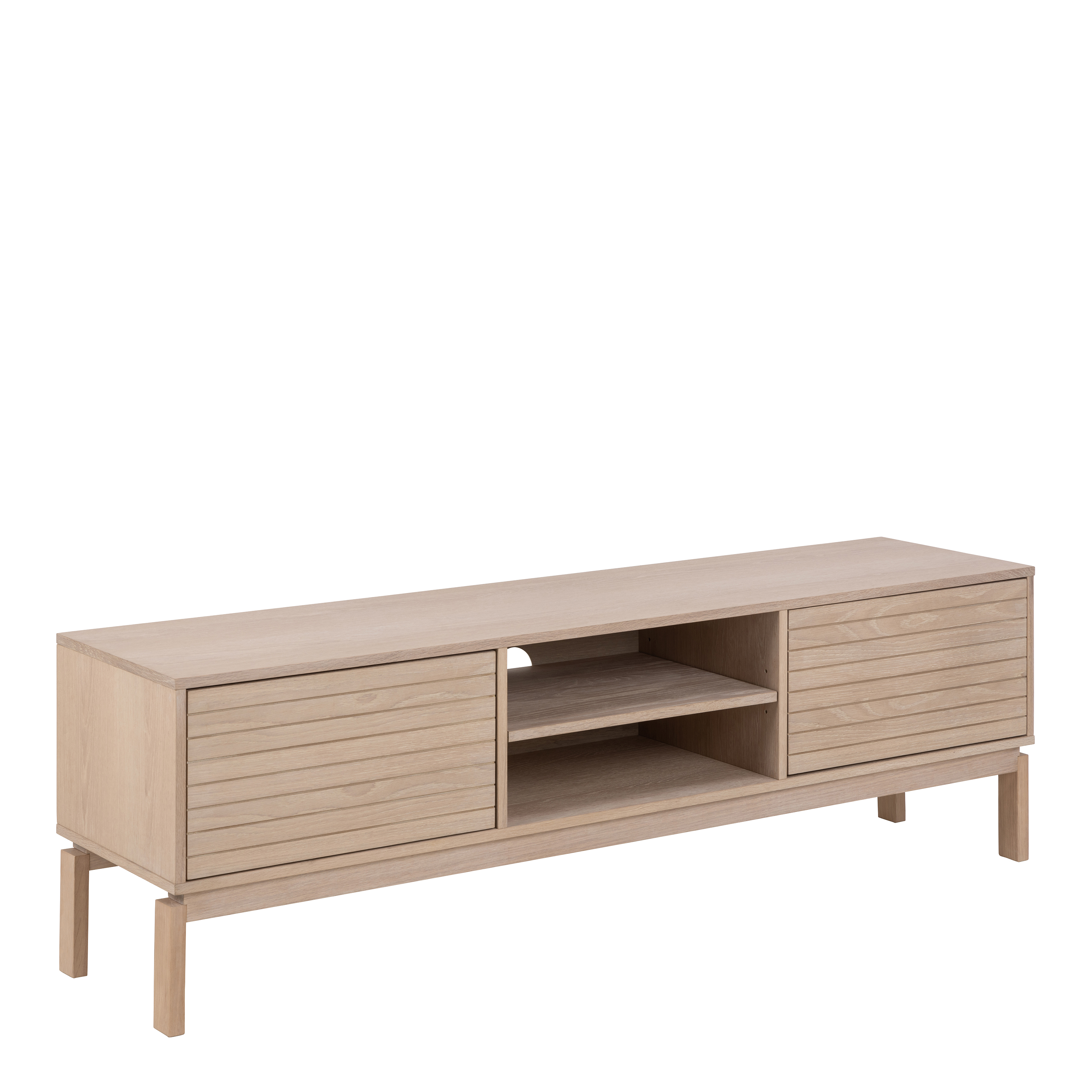 Linley TV Unit in White - Rosalind Collection