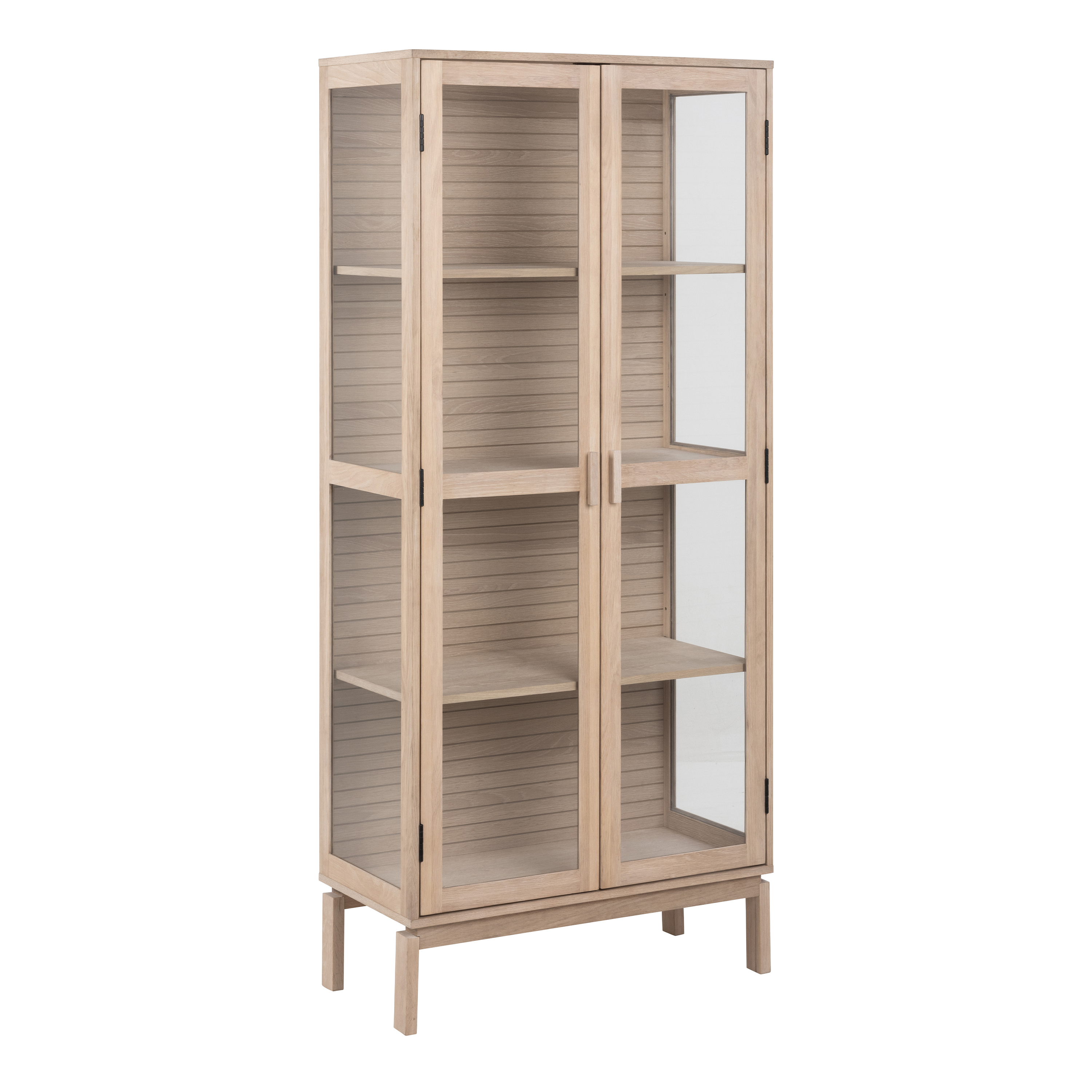 Linley Display Cabinet in White - Rosalind Collection