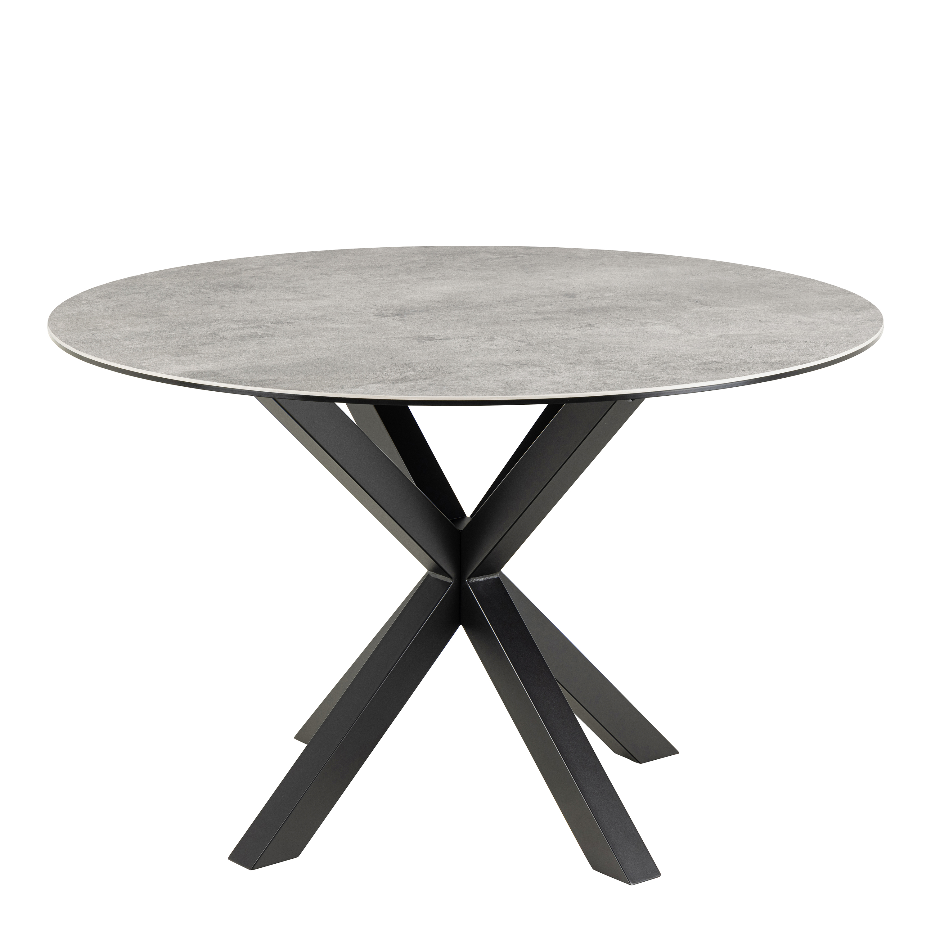 Dining Table - HEAVEN Dining Table Ceramic Grey Top 119cm - Rosalind Collection
