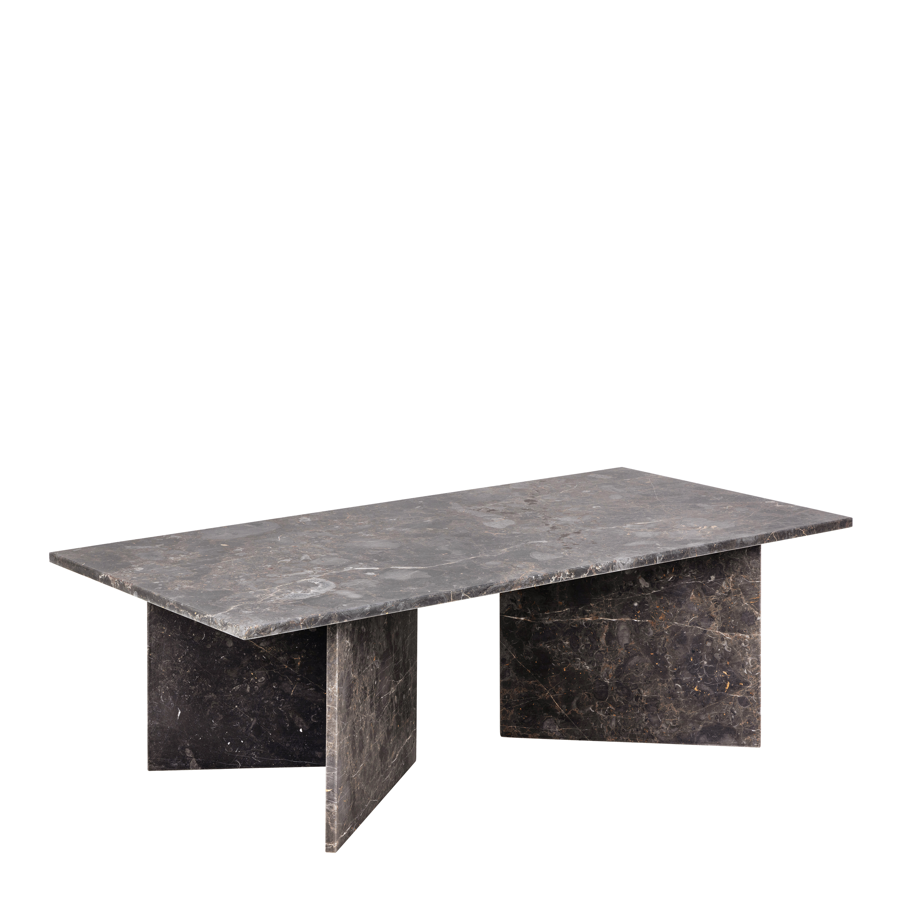 Coffee Table - VEGA Coffee Table Marron Marble 140cm - Rosalind Collection