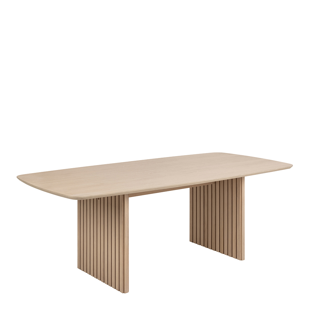Christo Dining Table in Oak - Rosalind Collection