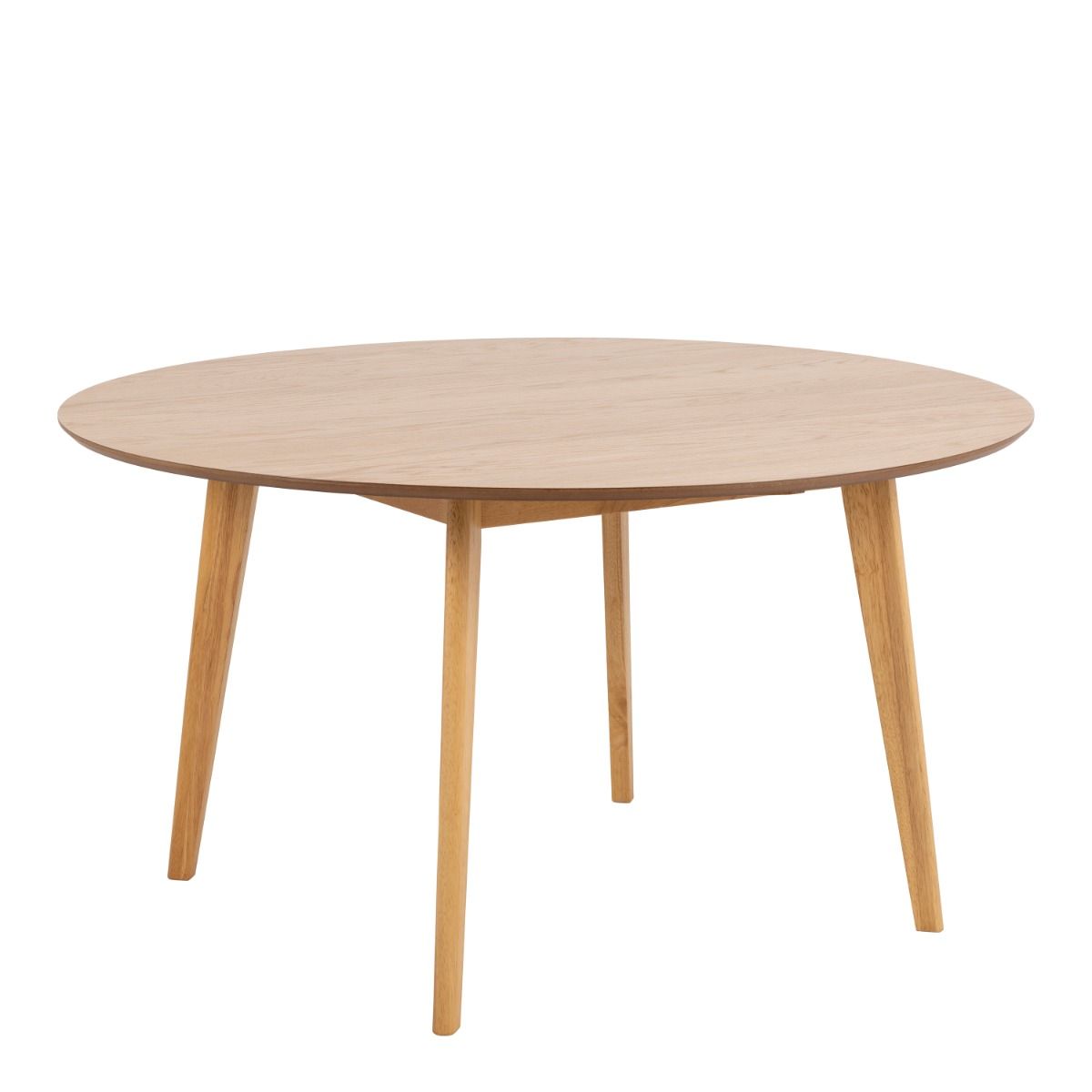 ROXEN Round Dining Table in Oak 140x76cm - Rosalind Collection