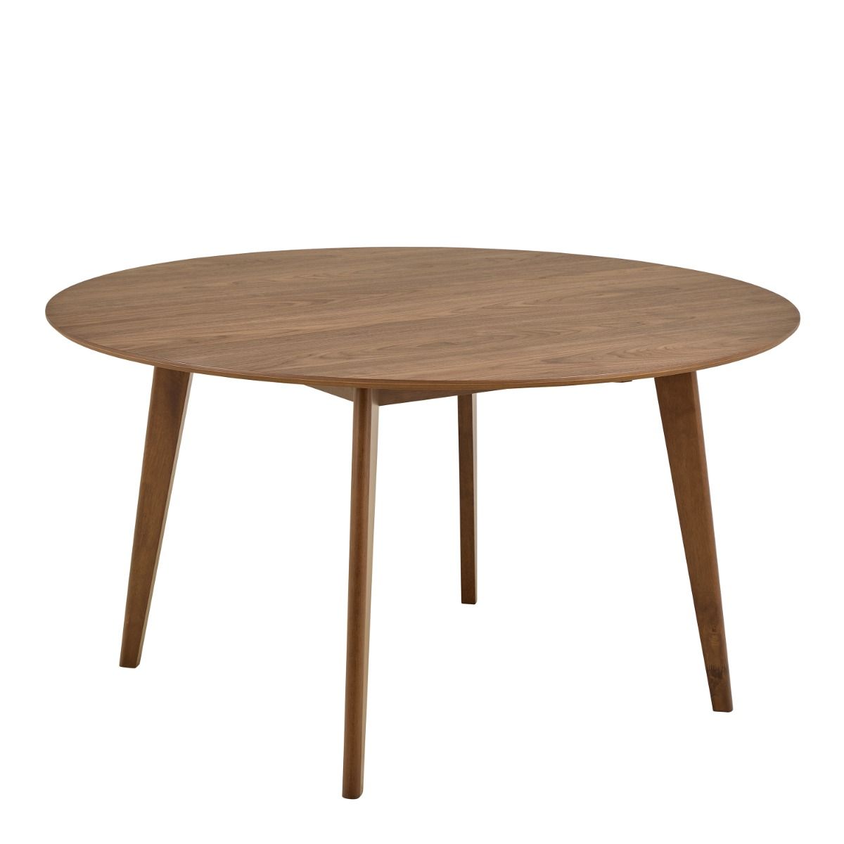 ROXEN Round Dining Table in Walnut 140x76cm - Rosalind Collection