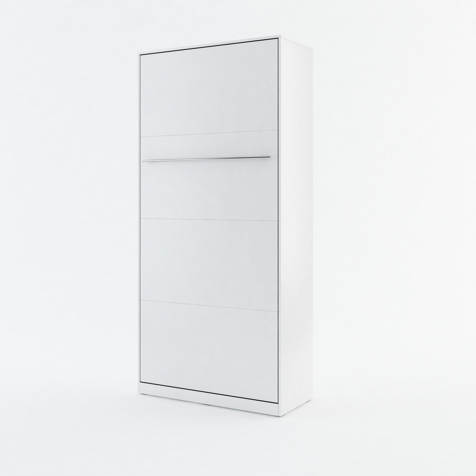 ArtNest Vertical Wall Bed 90cm - White Matt - Art Nest