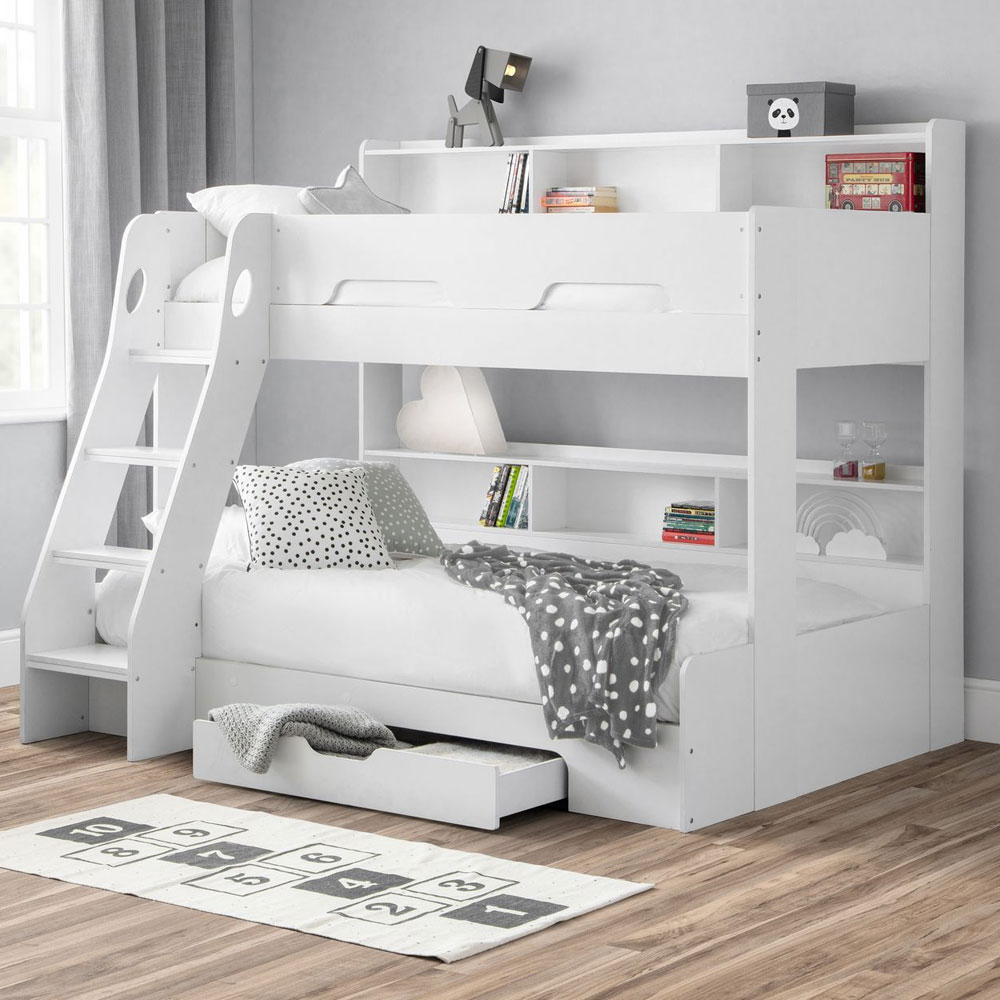 Orion Triple Sleeper Bunk Bed - White - JB Collections
