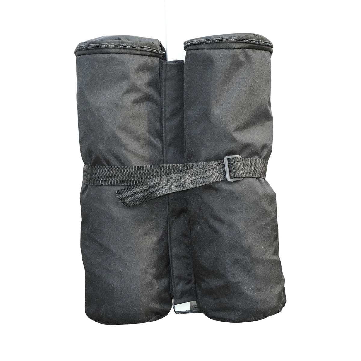 4 Pc Gazebo Sand Bag Weight Set - Black - The Garden Savant