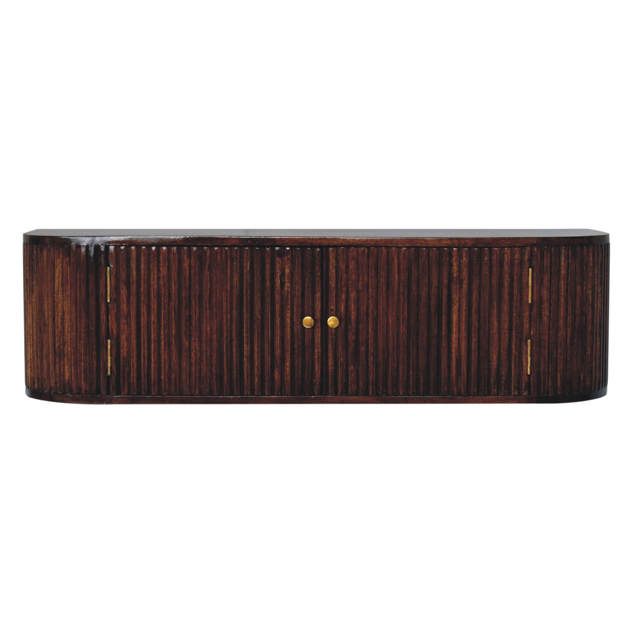 LIPARI Chestnut Wall Mounted Console - Beasley & Sons