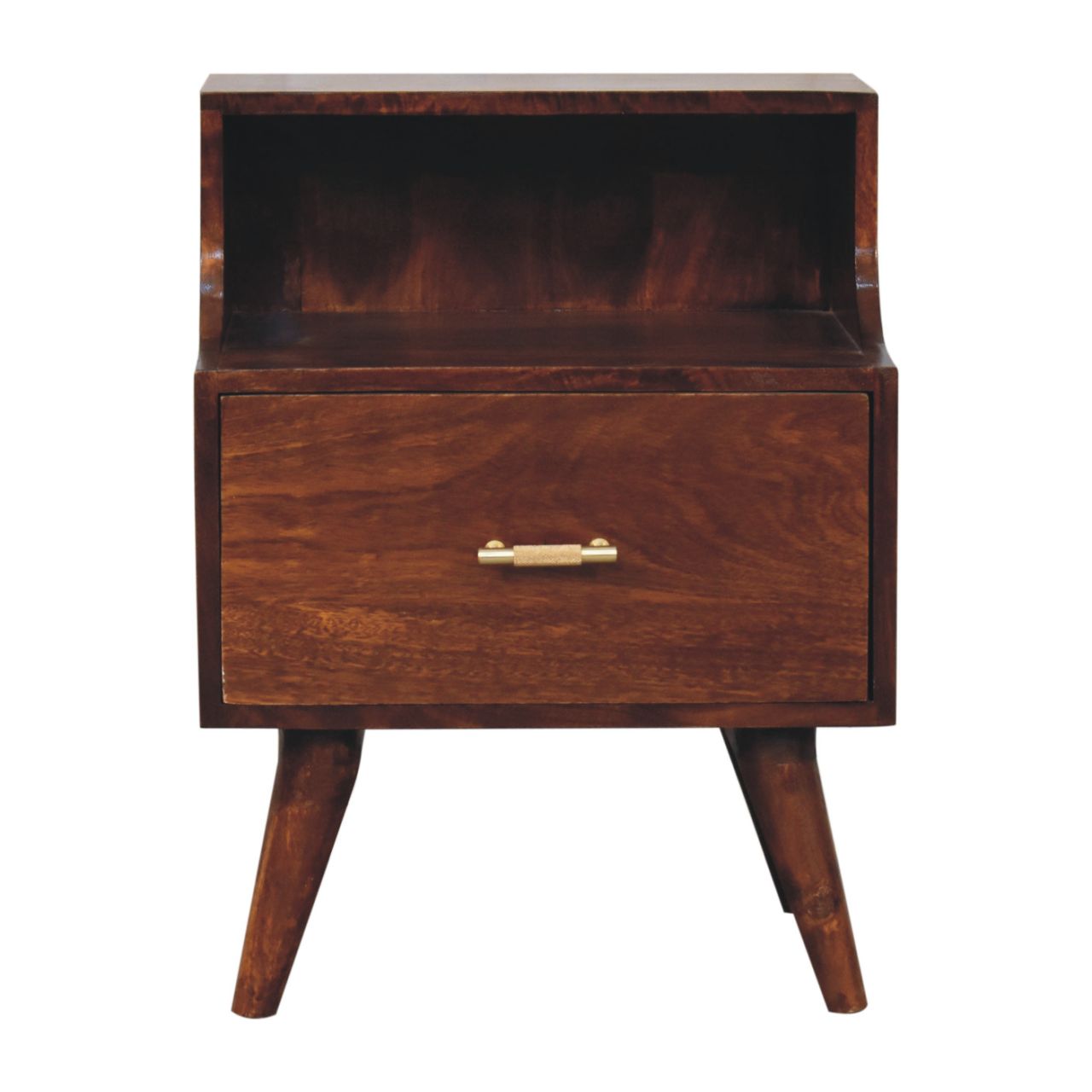 T-bar Raised Back Bedside, Ready Assembled - Beasley & Sons
