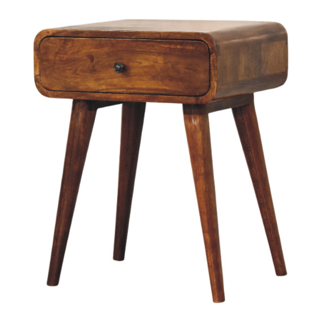 RAGUSA Chestnut Nightstand with 1 drawer - Beasley & Sons