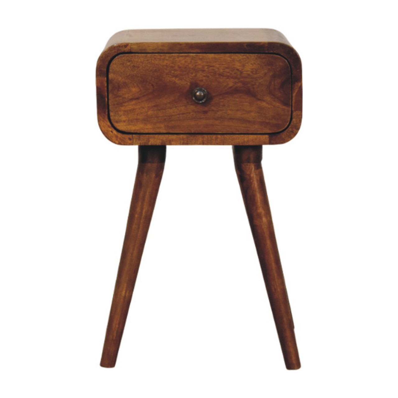 RAGUSA Mini Chestnut Nightstand with 1 drawer - Beasley & Sons