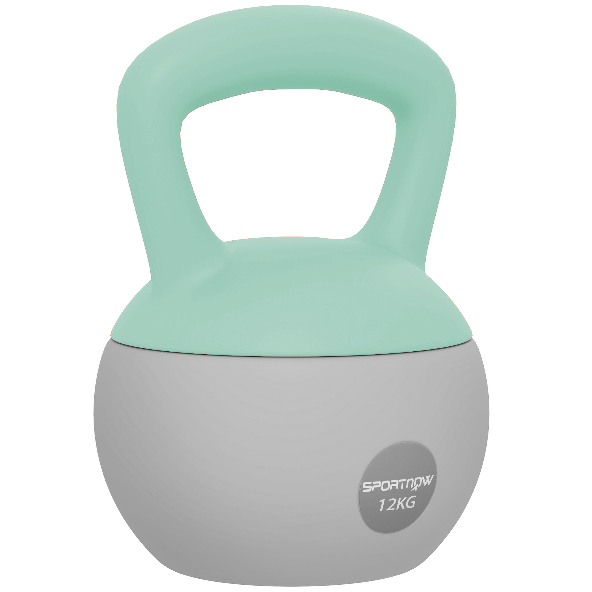 SPORTEDGE Soft Kettlebell Kettlebell with Non Slip Handle Green, Grey - Life Essentials