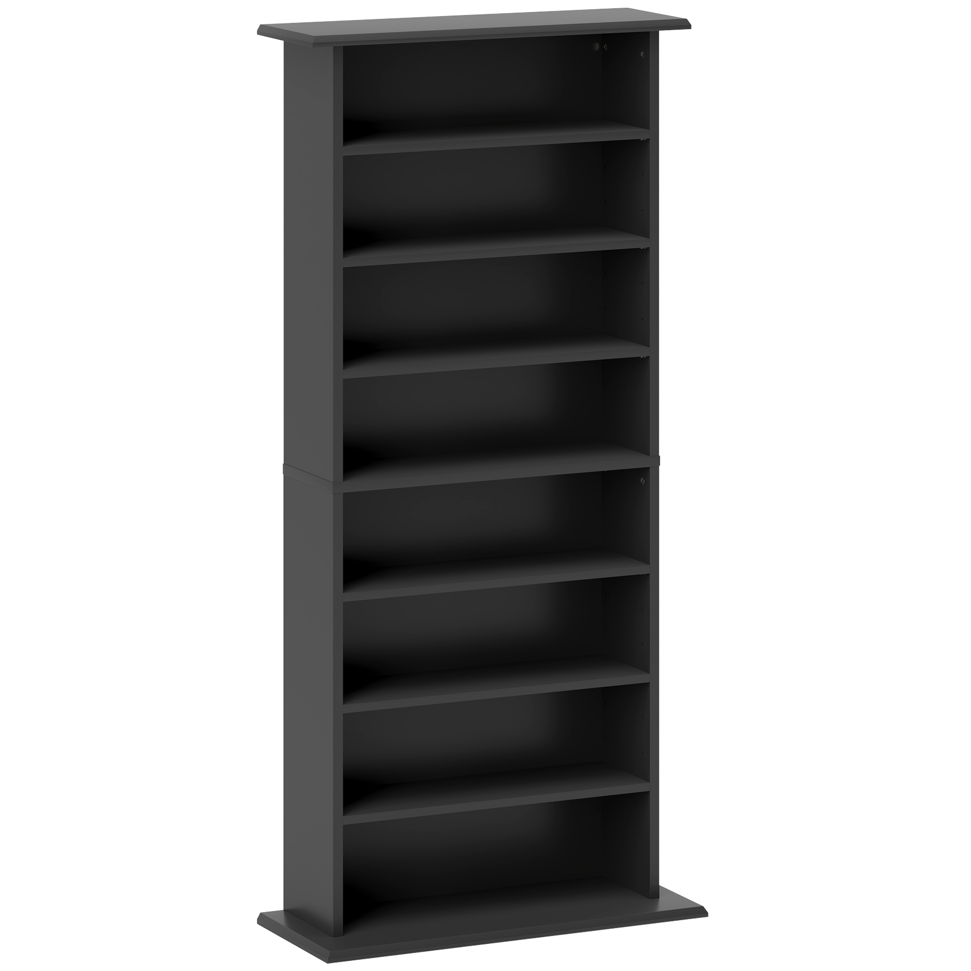 HERON 360 CD Storage Unit Black - Life Essentials
