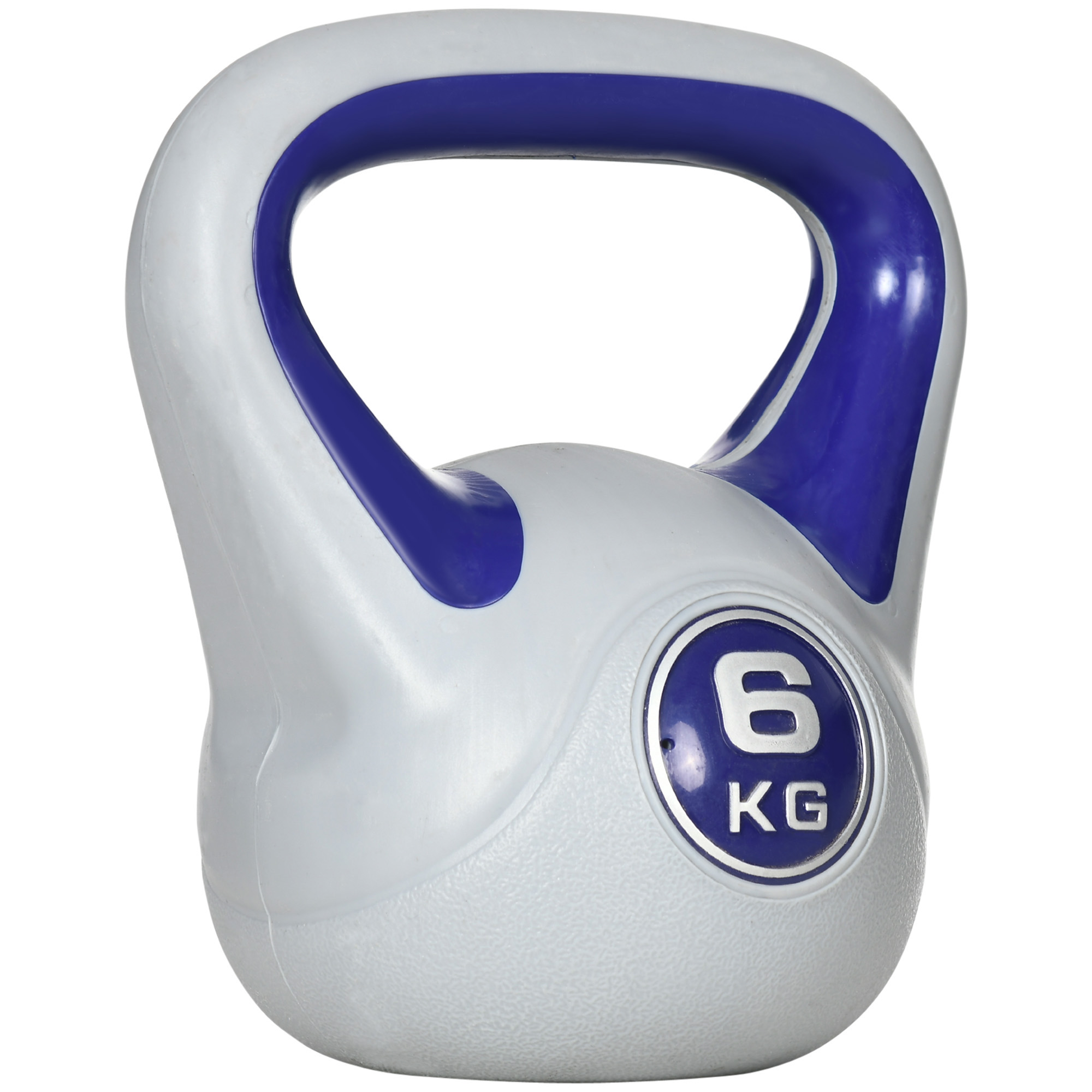 SPORTEDGE Kettlebell Kettle Bells with Handle Purple and Grey - Life Essentials
