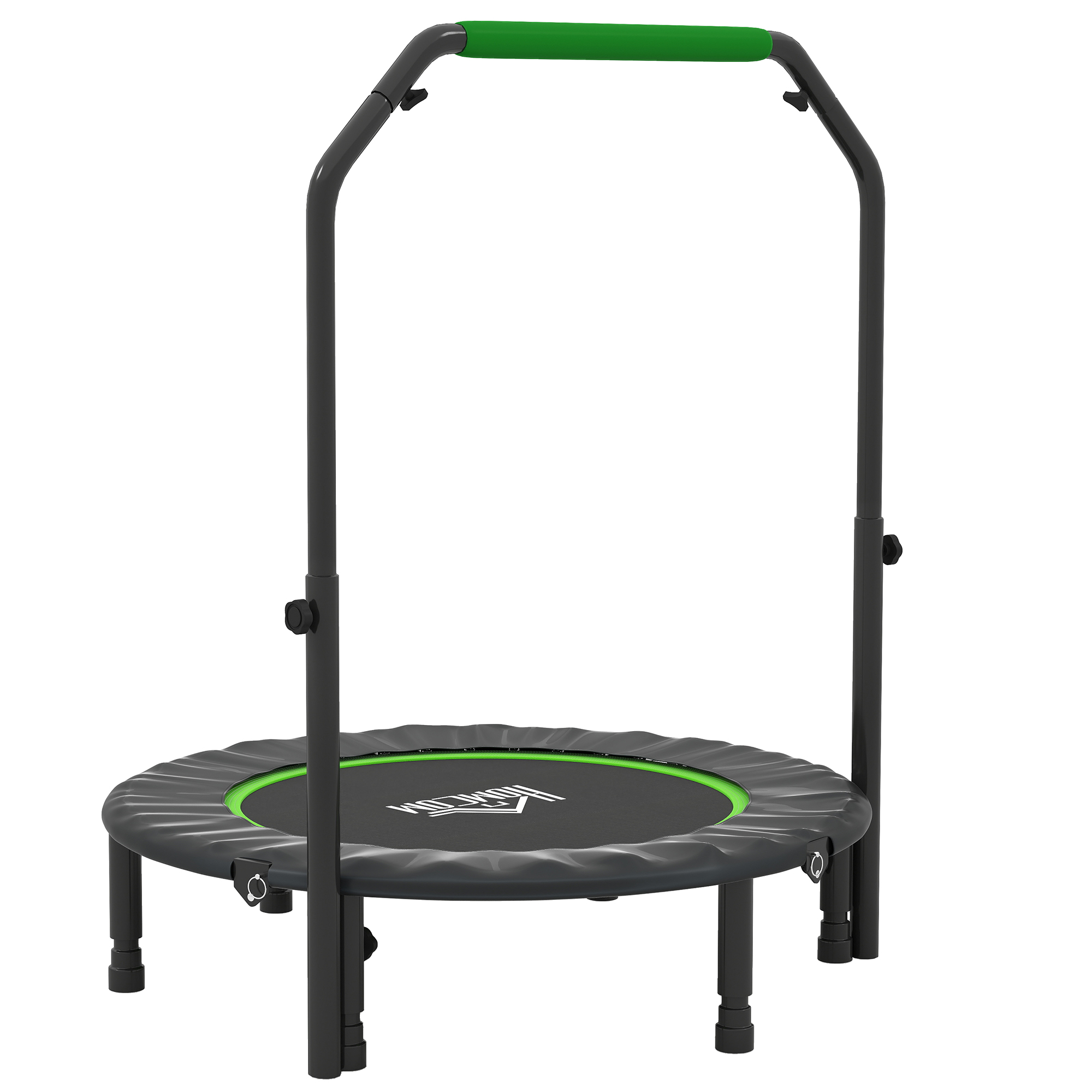 HERON 40" Foldable Mini Fitness Trampoline Green - Life Essentials