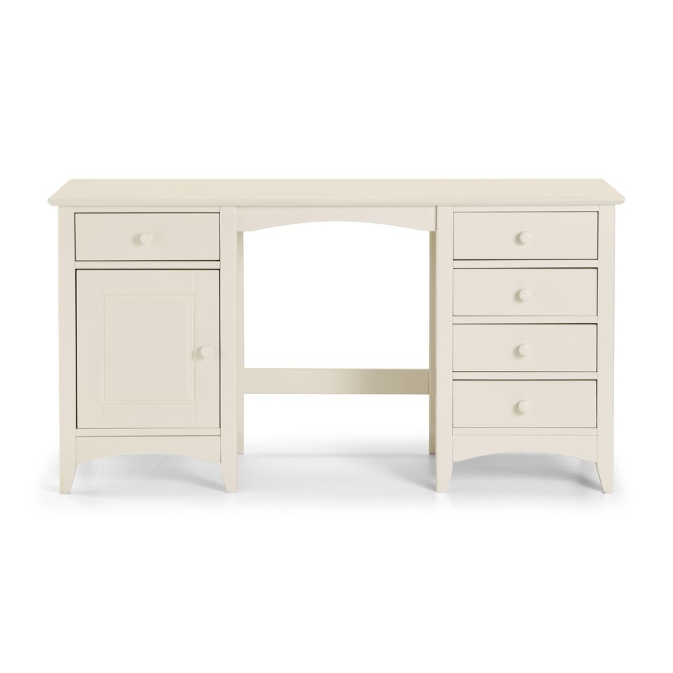 Dressing Table - CAMEO Dresser Stone White 137cm - JB Collections