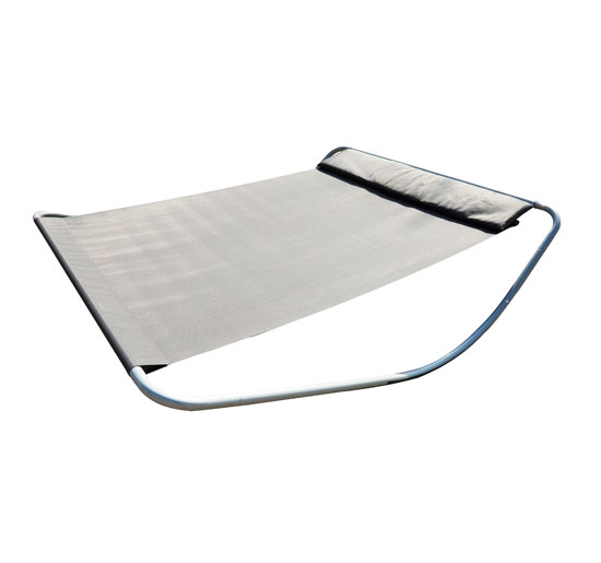 Rocking Swing Double Sun Bed Hammock - Grey - The Garden Savant