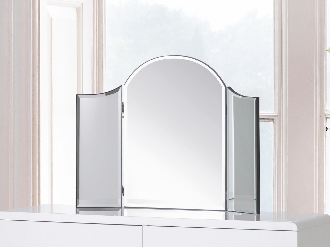 Canto Curved Dressing Table Mirror - JB Collections