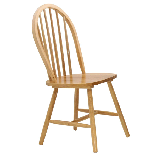 Batesville Natural Wood Dining Chairs - Pair - Sigrid Mills