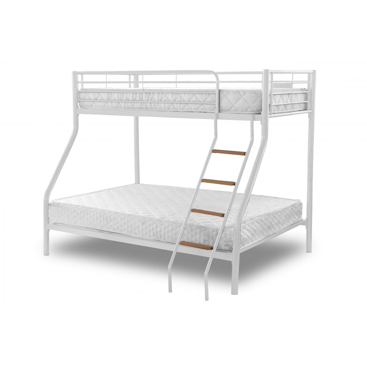 Carlisle Triple Sleeper Bunk Bed - White - Sigrid Mills