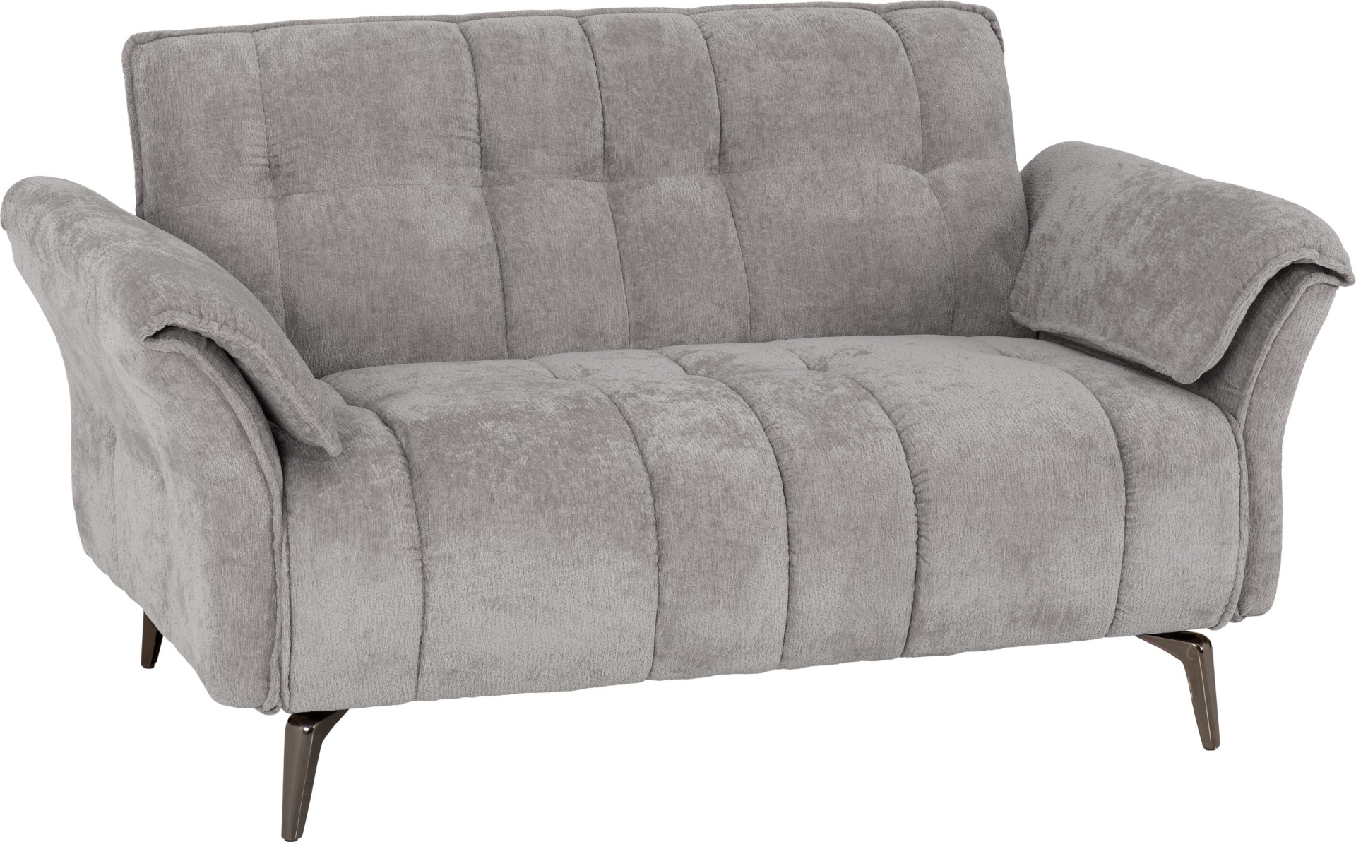 Bellagio 2 Seater Sofa - Grey Fabric - Budget Deals