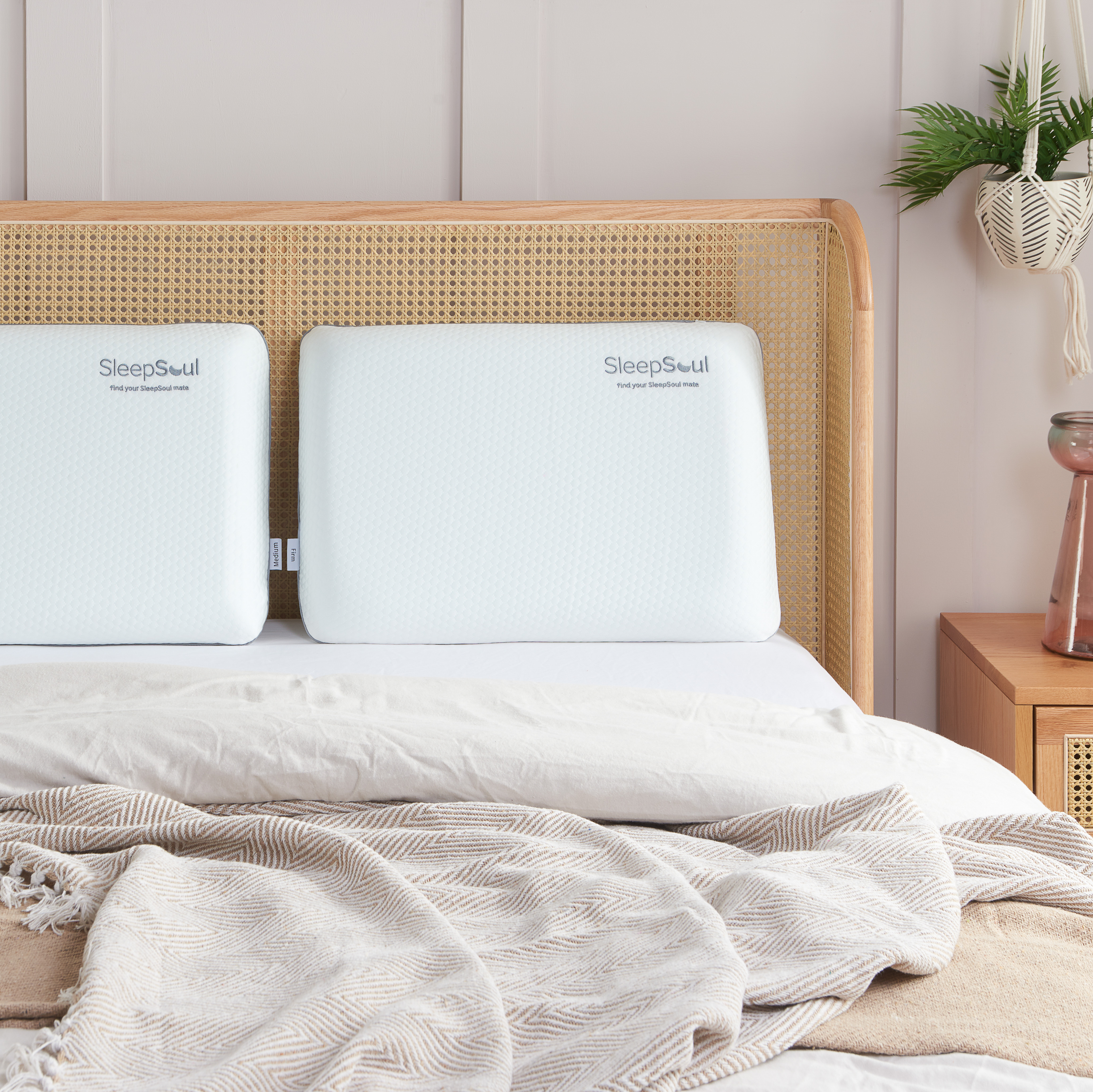 FENIXOR Fabric Pillows - White - Set of 8 - Birlea Essentials