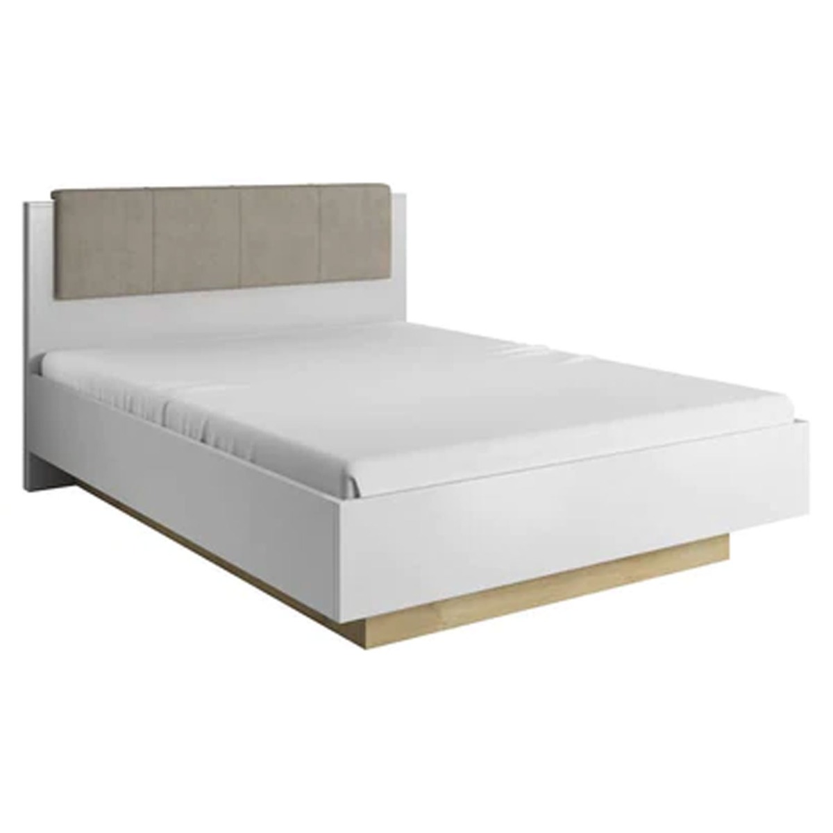 Nimbus Nectar Bed Frame in King - White - Art Nest