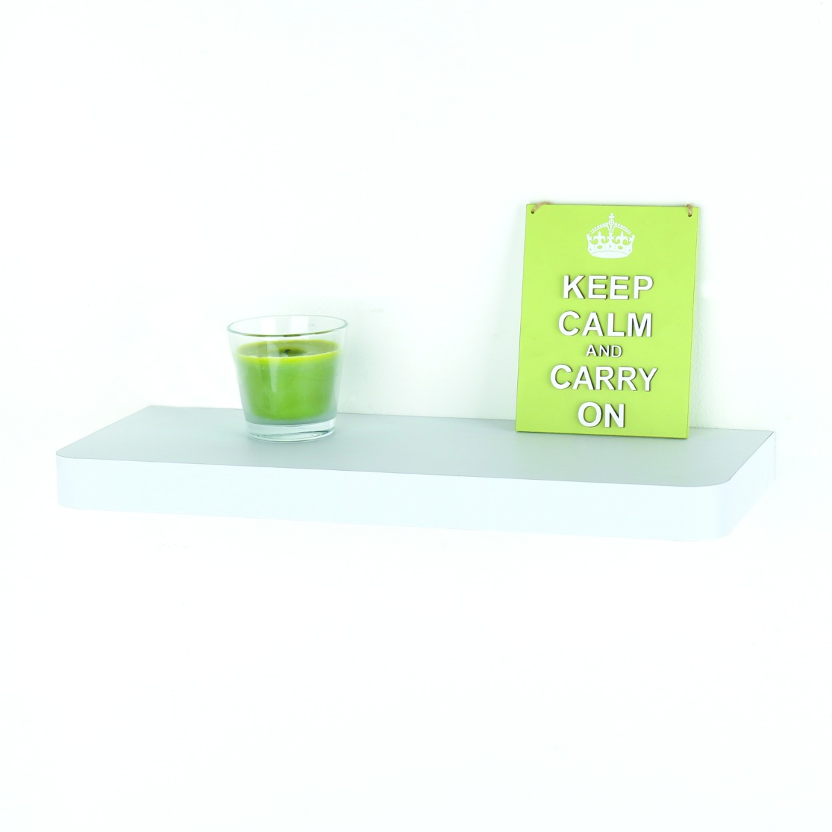 Arran Floating Display Shelf Kit - White-50cm - Colton & Sawyer