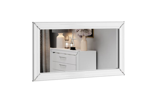 Wall Mirror - ANALDA Wall Mirror White 120cm - Art Nest