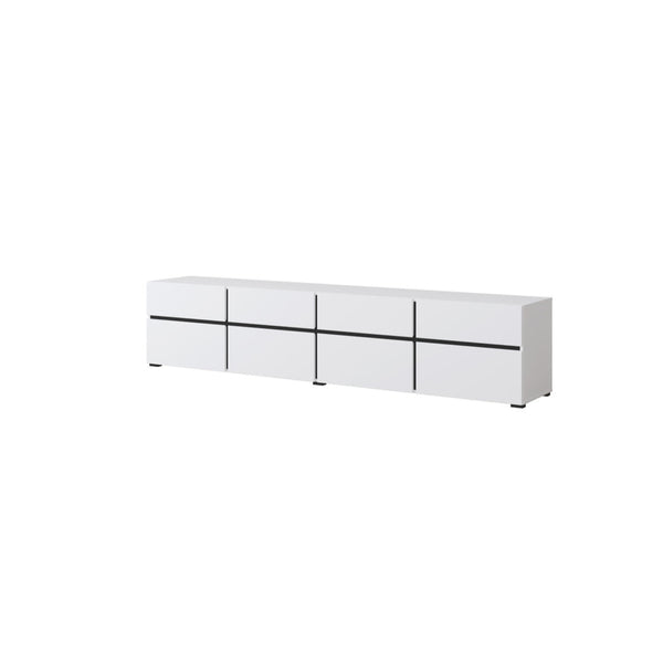 TV Cabinet - TAYLOR TV Unit White 225cm - Art Nest