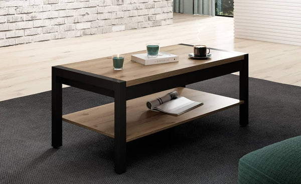 Coffee Table - FREGENE Coffee Table Oak Taurus 120cm - Art Nest