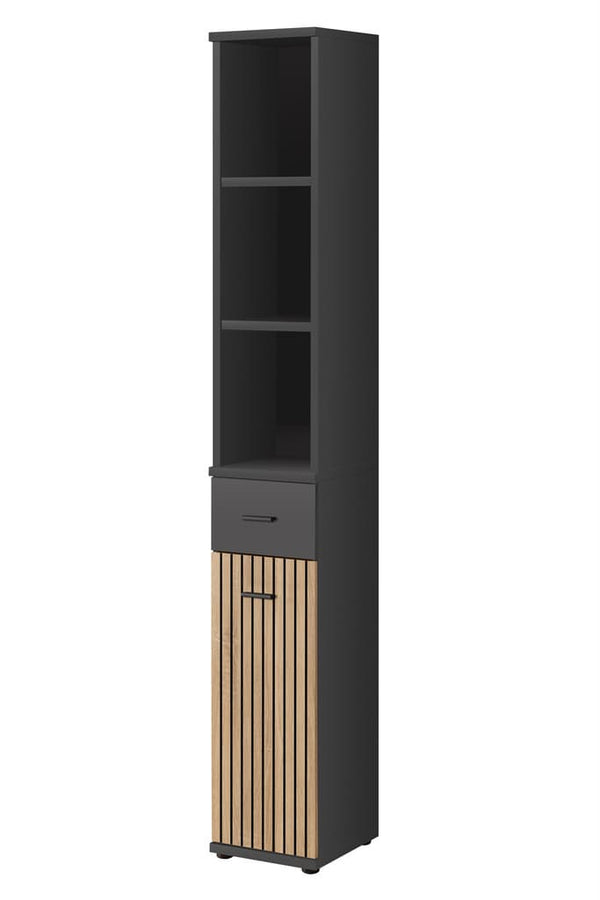 Display Rack - EVERETT Display Cabinet Anthracite 30cm - Art Nest
