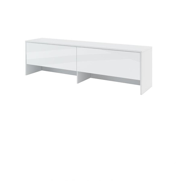 Over Bed Unit - DONNA Over Bed Unit White Gloss 211cm - Art Nest