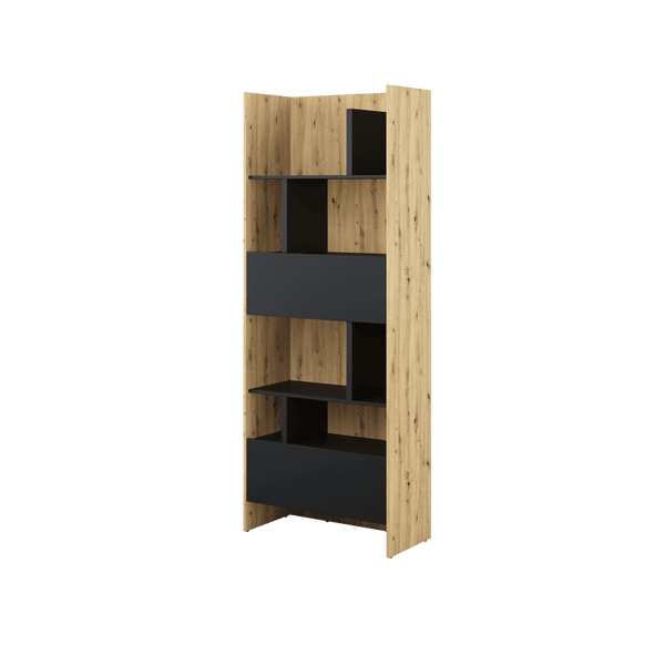 Bookcase - DONNELL Bookcase Oak Artisan 84cm - Art Nest