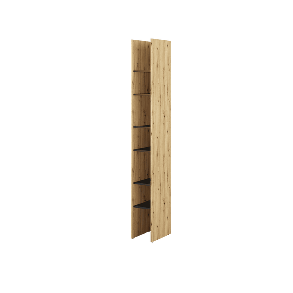 Bookcase - DONNELL Bookcase Oak Artisan 27cm - Art Nest