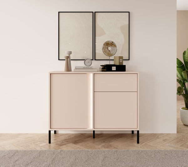 Sideboard - WALTON Sideboard Beige 104cm - Art Nest