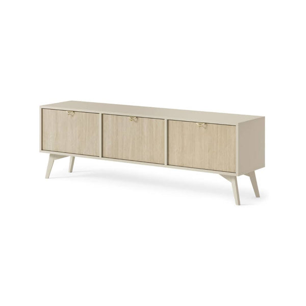 TV Cabinet - FLAHERTY TV Unit Beige 158cm - Art Nest