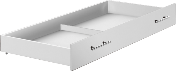Bed Drawer - POSJA Bed Drawer White Matt 140cm - Art Nest