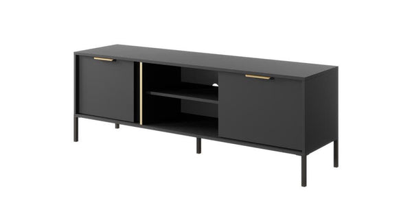 TV Cabinet - DORAN TV Unit Anthracite 153cm - Art Nest