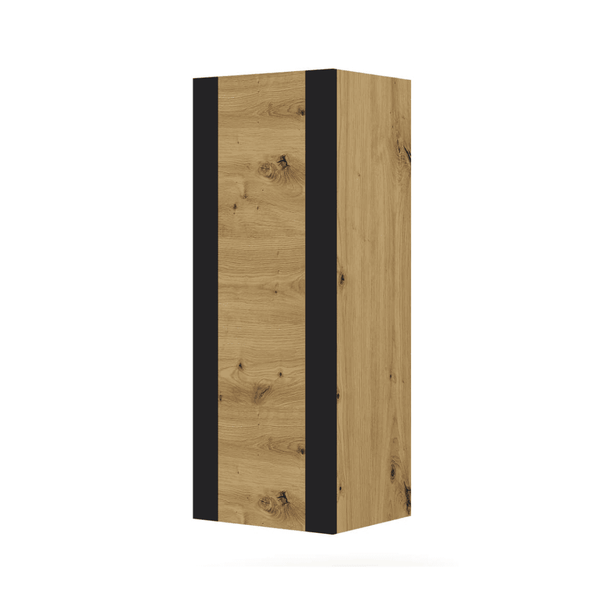 Display Rack - NORLINA II Display Cabinet Oak Artisan 48cm - Art Nest