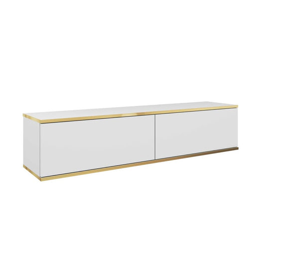 TV Cabinet - MAYA TV Unit White 135cm - Art Nest