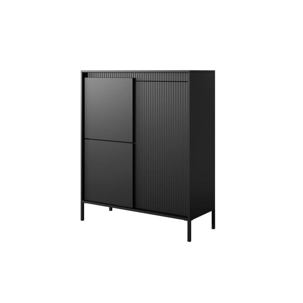 Sideboard - CASSIDY Sideboard Black 104cm - Art Nest