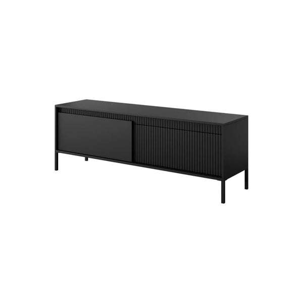 TV Cabinet - CASSIDY TV Unit Black 154cm - Art Nest
