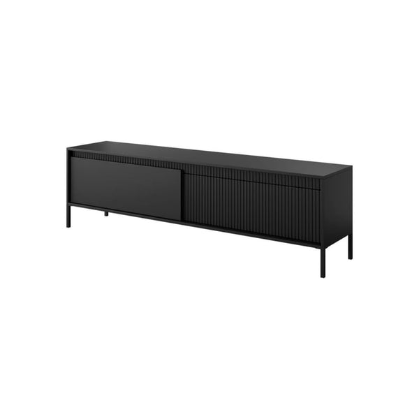 TV Cabinet - CASSIDY TV Unit Black 187cm - Art Nest