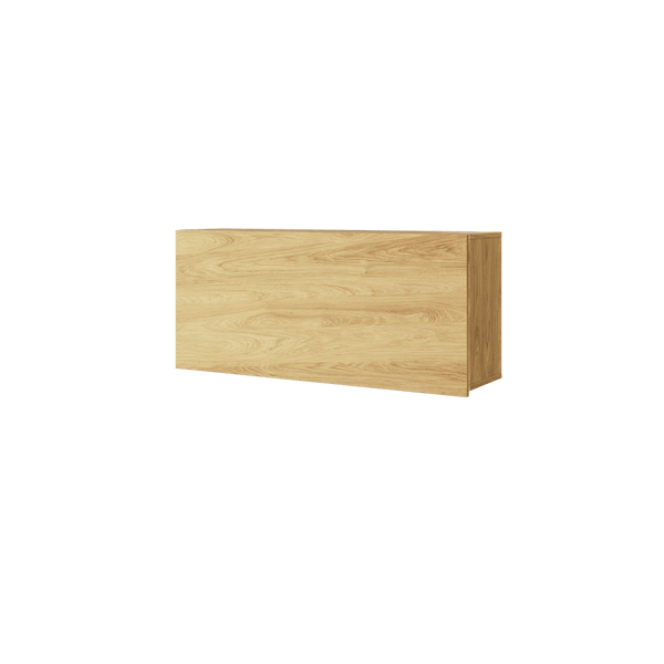 Wall Shelf - BARCENA Wall Shelve Oak Hickory 102cm - Art Nest