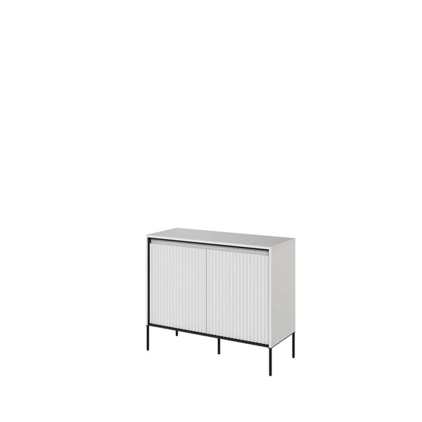 Sideboard - BURGOS Sideboard White Matt 98cm - Art Nest