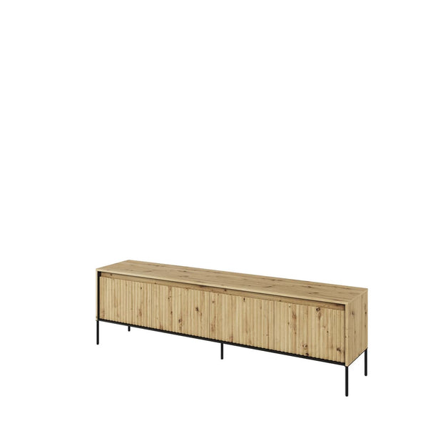 TV Cabinet - BURGOS TV Unit Oak Artisan 193cm - Art Nest