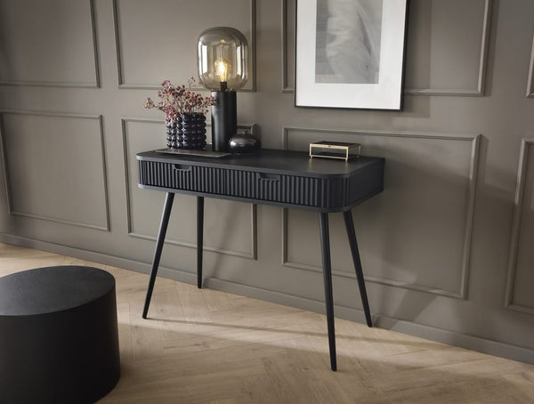 Console Table - BETTINA Console Table Black 103cm - Art Nest