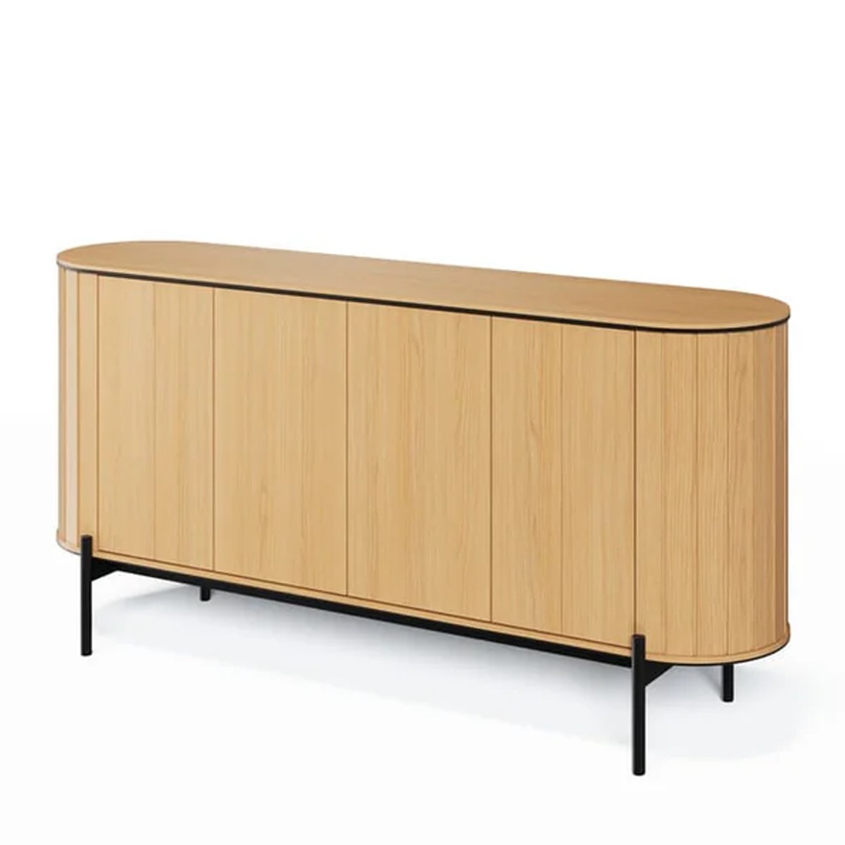 ROTTORIA Sideboard Cabinet Oak Vincenza 167cm - Art Nest