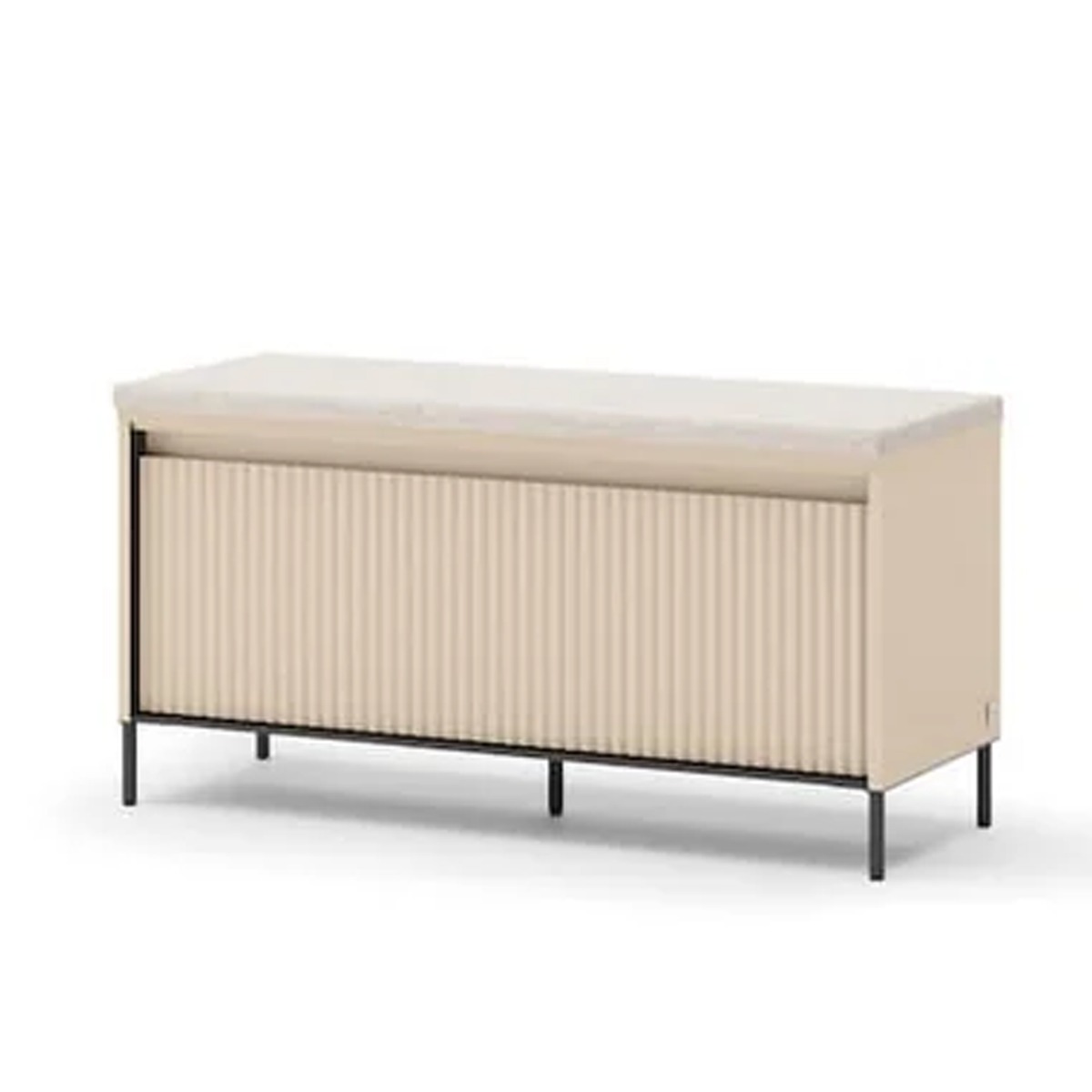 TRADESSA Hallway Bench Beige 101cm - Art Nest