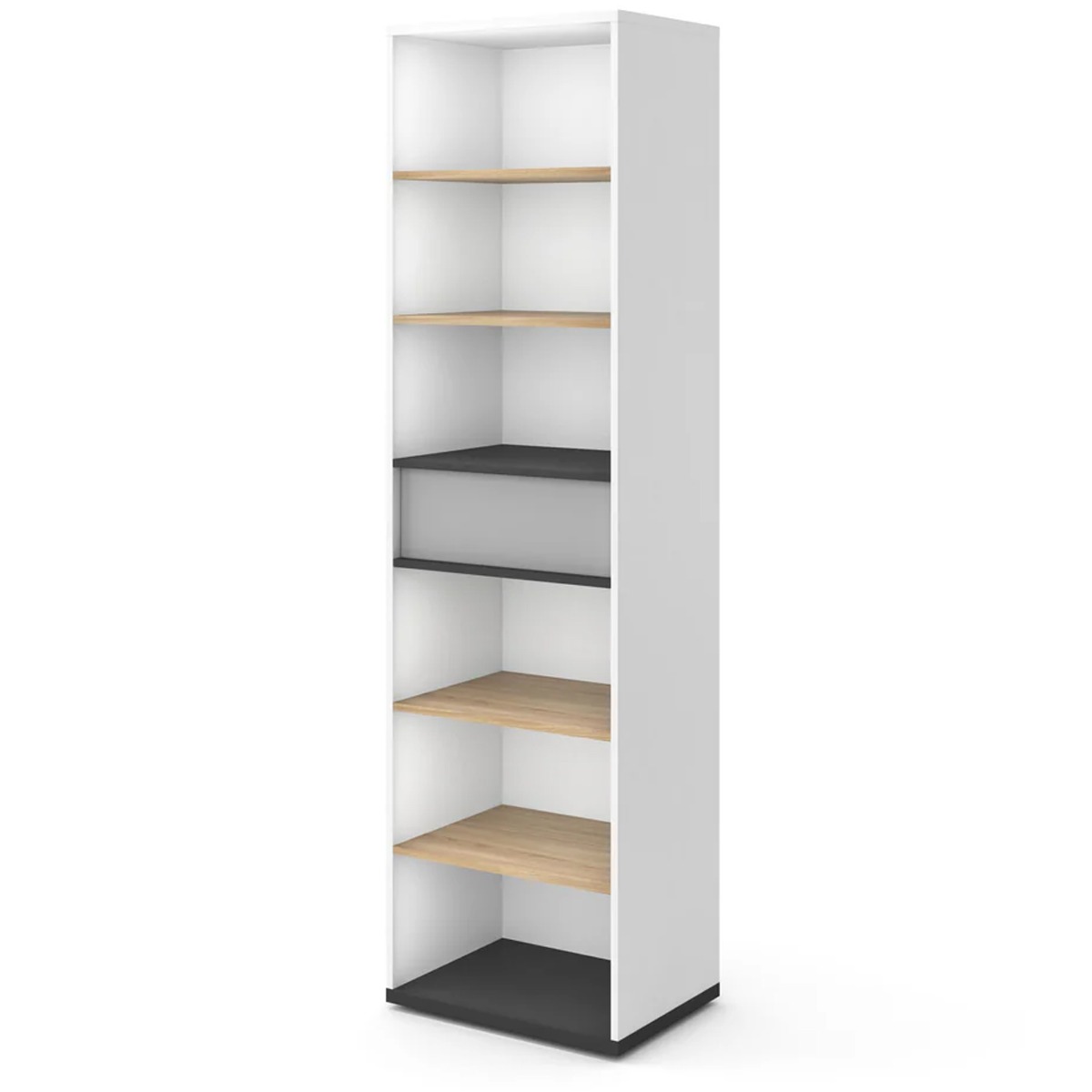 IPSWICH Kids Tall Bookcase - White Matt - Art Nest
